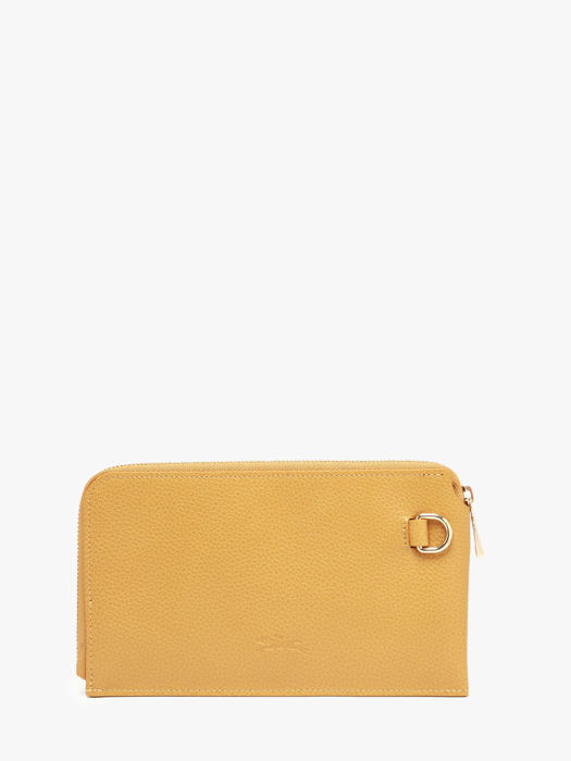 Longchamp Le foulonné Clutch Geel